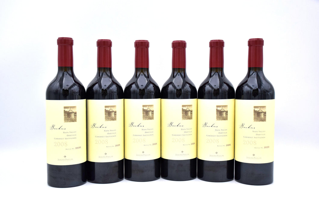 2008 Joseph Phelps Backus Vineyard Cabernet Sauvignon (Case of 6 Bottles)