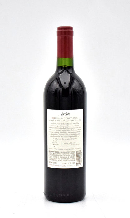 2012 Jordan Winery Cabernet Sauvignon