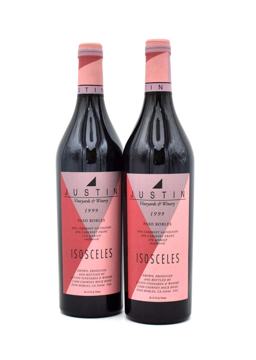 1999 Justin Vineyards & Winery Isosceles