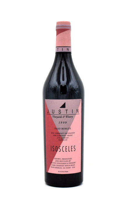 1999 Justin Vineyards & Winery Isosceles