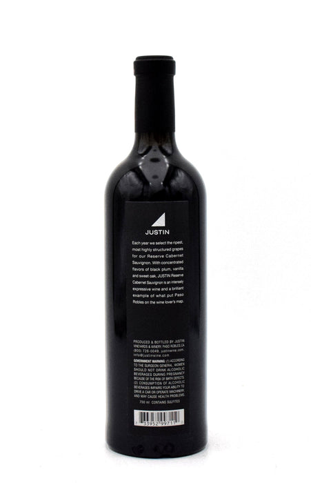 2019 Justin Vineyards & Winery Reserve Cabernet Sauvignon