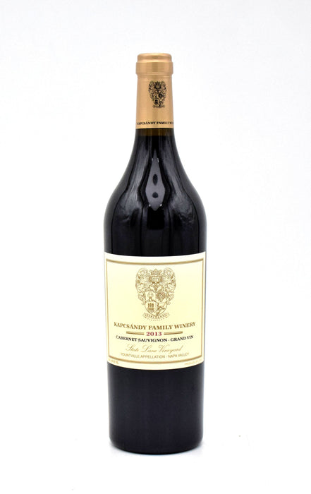 2013 Kapcsandy Family Winery State Lane Vineyard Grand-Vin Cabernet Sauvignon