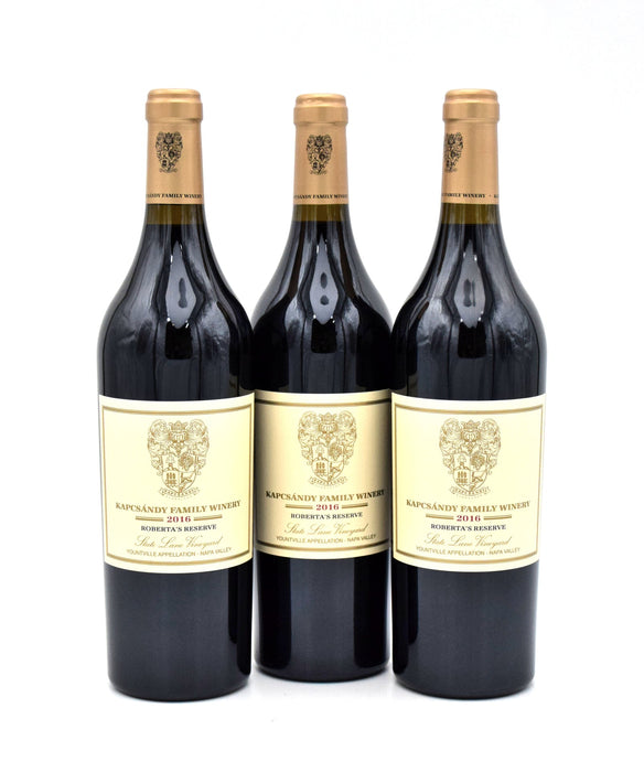 2016 Kapcsandy Family Winery State Lane Vineyard Roberta's Reserve
