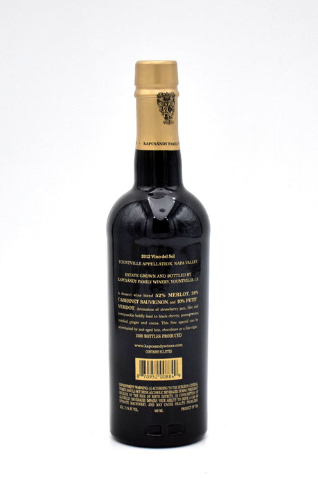 2012 Kapcsandy Family Winery Vino del Sol