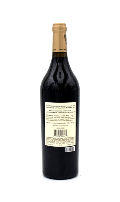 2014 Kapcsandy Family Winery State Lane Vineyard Grand-Vin Cabernet Sauvignon