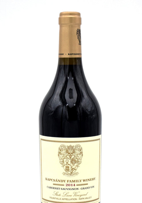 2014 Kapcsandy Family Winery State Lane Vineyard Grand-Vin Cabernet Sauvignon