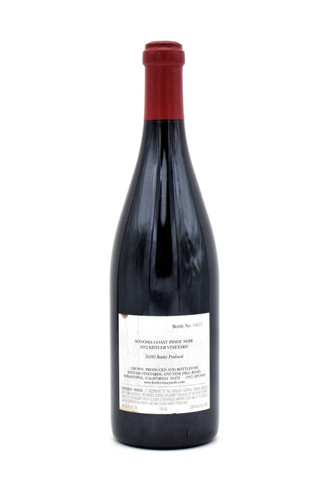2012 Kistler 'Kistler Vineyard' Sonoma Coast Pinot Noir