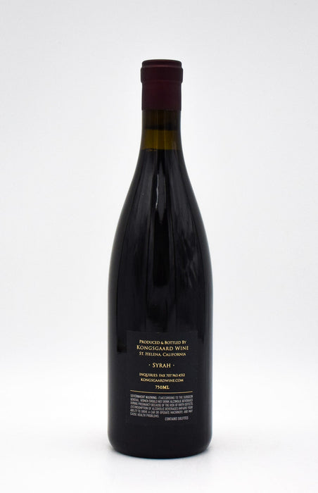 2003 Kongsgaard Syrah