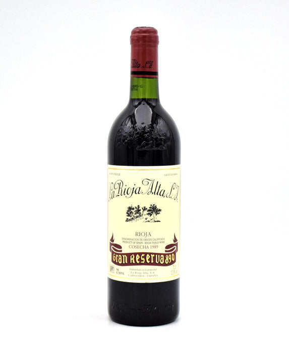 1989 La Rioja Alta S.A. Gran Reserva 890 (OWC)