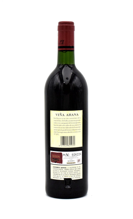 1991 La Rioja Alta S.A. Vina Arana Gran Reserva