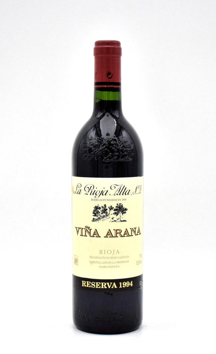 1994 La Rioja Alta S.A. Vina Arana Gran Reserva