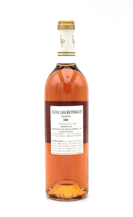 2001 Chateau Lafaurie-Peyraguey