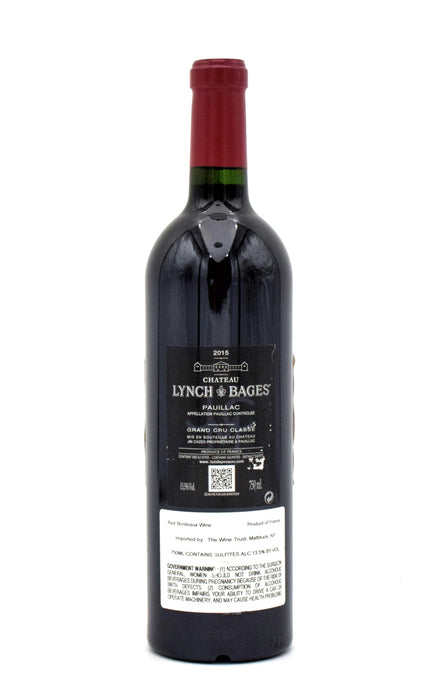 2015 Chateau Lynch-Bages (Very Slightly Stained Label)