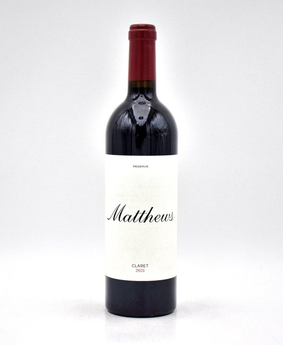 2021 Matthews Winery Reserve Claret