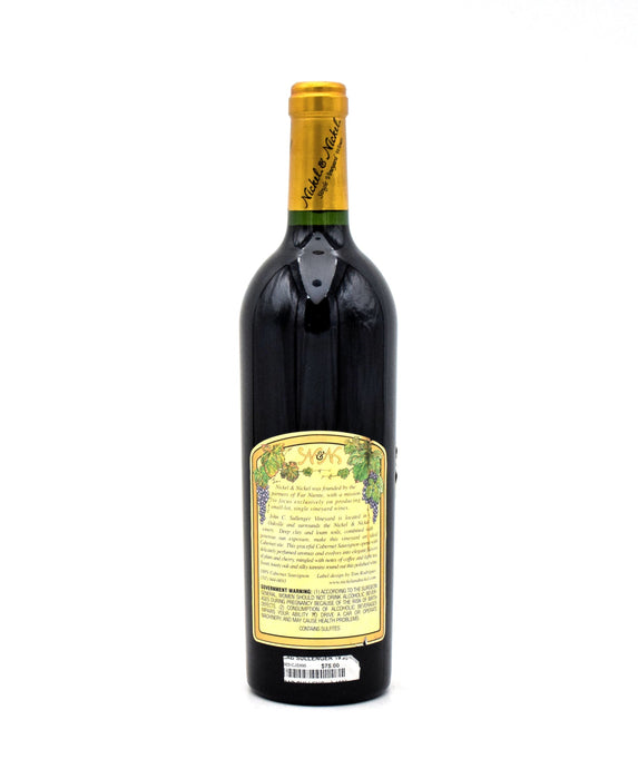 1999 Nickel & Nickel John C. Sullenger Vineyard Cabernet Sauvignon