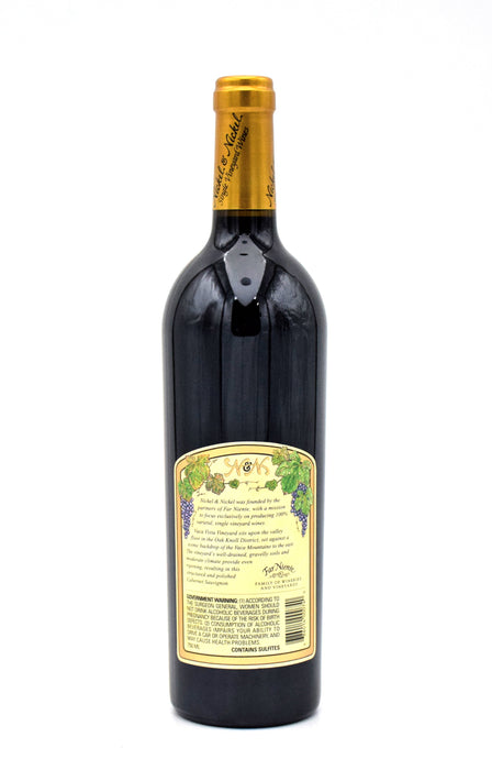 2018 Nickel & Nickel Vaca Vista Vineyard Cabernet Sauvignon