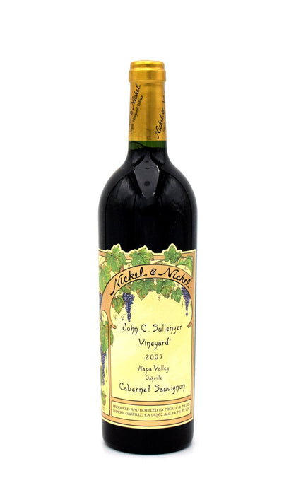 2003 Nickel & Nickel John C. Sullenger Vineyard Cabernet Sauvignon