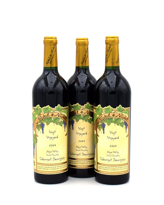 2004 Nickel & Nickel Branding Iron Vineyard Cabernet Sauvignon
