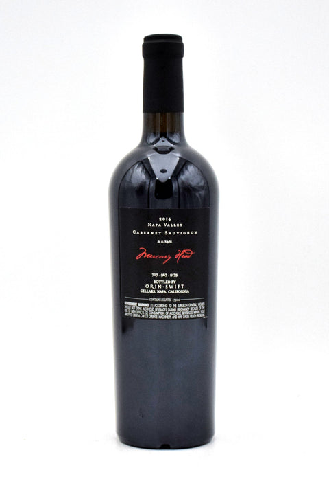 2014 Orin Swift Mercury Head Cabernet Sauvignon