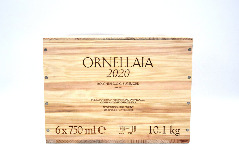 2020 Ornellaia Bolgheri Superiore (Case of 6 Bottles)