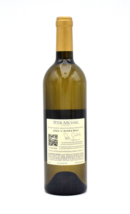 2022 Peter Michael 'L'Apres-Midi' Sauvignon Blanc