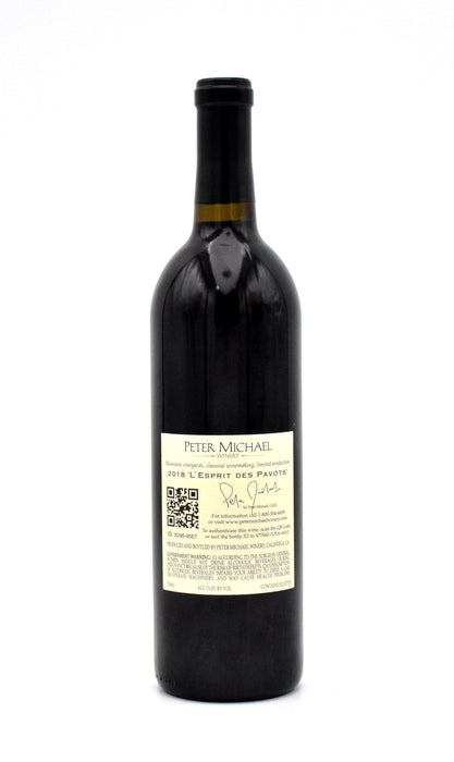 2018 Peter Michael 'L'Esprit des Pavots' Estate Red