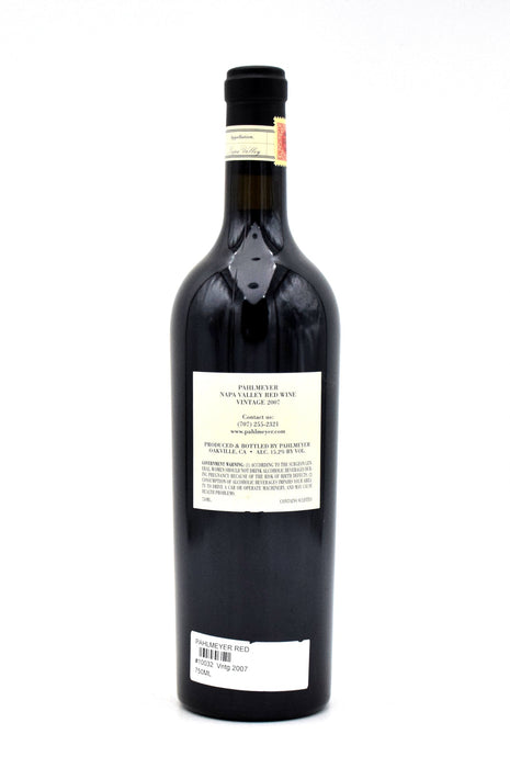2007 Pahlmeyer Proprietary Red