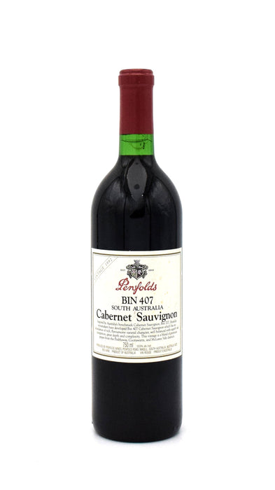 1992 Penfolds Bin 407 Cabernet Sauvignon