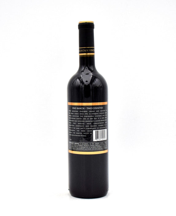 2012 Pride Mountain Vineyards Cabernet Sauvignon