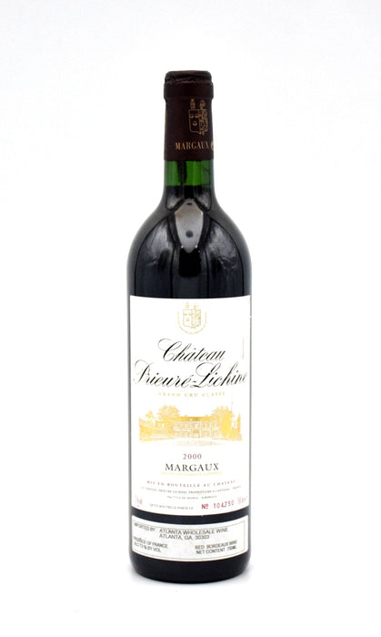 2000 Chateau Prieure-Lichine (Slightly Torn Label)