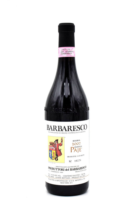2007 Produttori del Barbaresco 'Paje'
