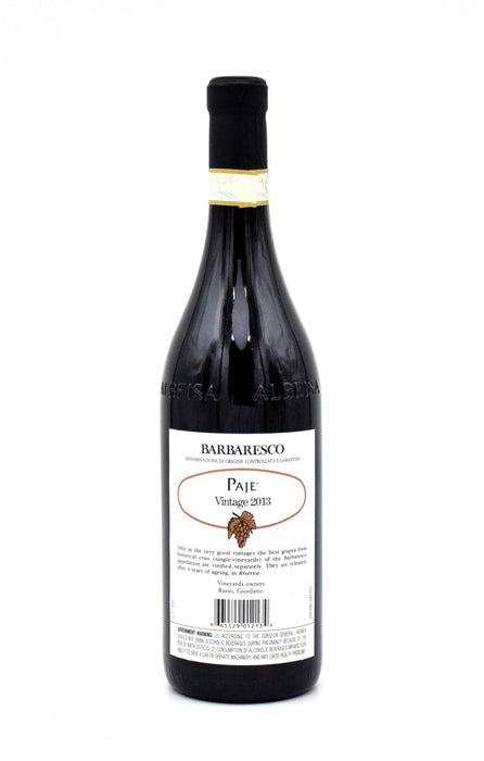 2013 Produttori del Barbaresco 'Paje'