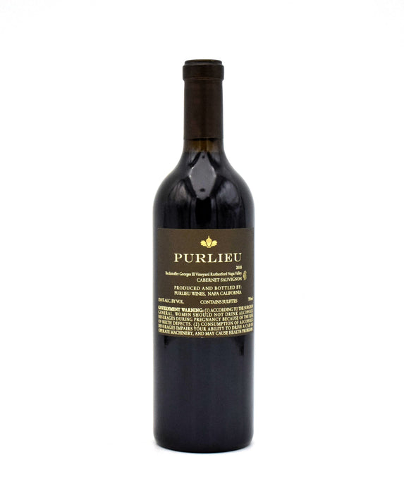 2018 Purlieu Beckstoffer Georges III Vineyard Cabernet Sauvignon