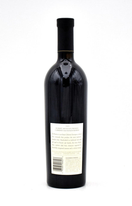 2003 Robert Mondavi Winery Reserve Cabernet Sauvignon