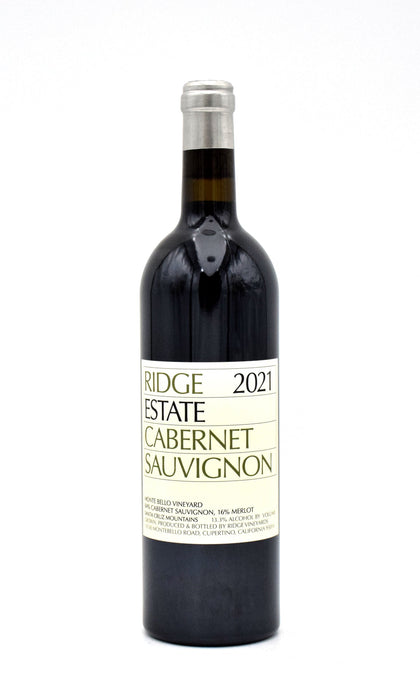 2021 Ridge Vineyards Estate Cabernet Sauvignon