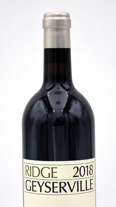 2018 Ridge Vineyards Geyserville