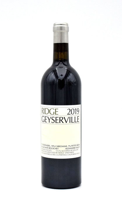 2019 Ridge Vineyards Geyserville