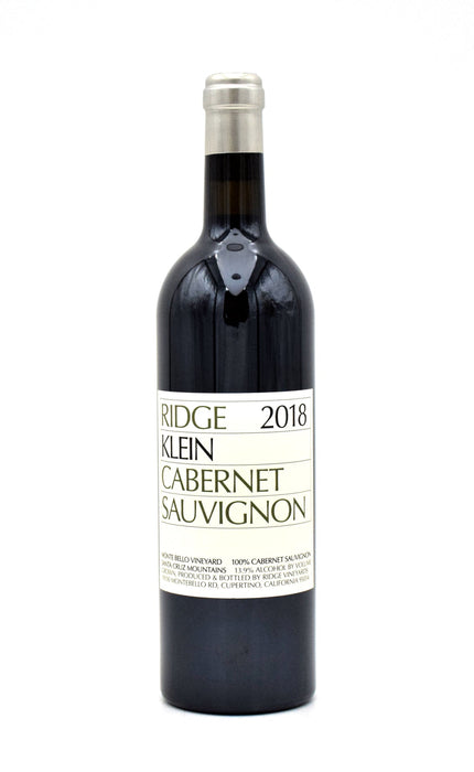2018 Ridge Vineyards Klein Cabernet Sauvignon