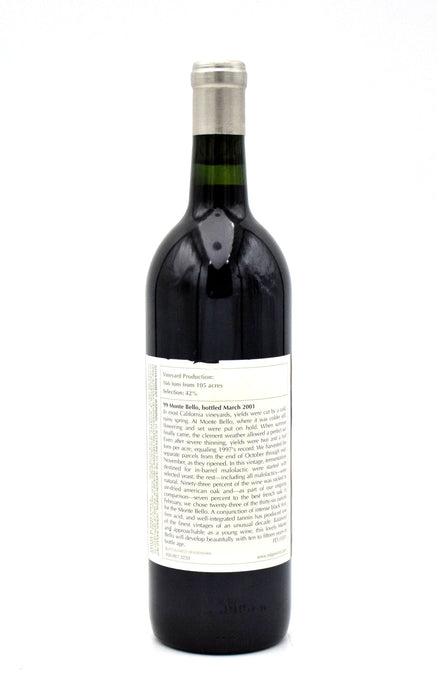 1999 Ridge Vineyards Monte Bello