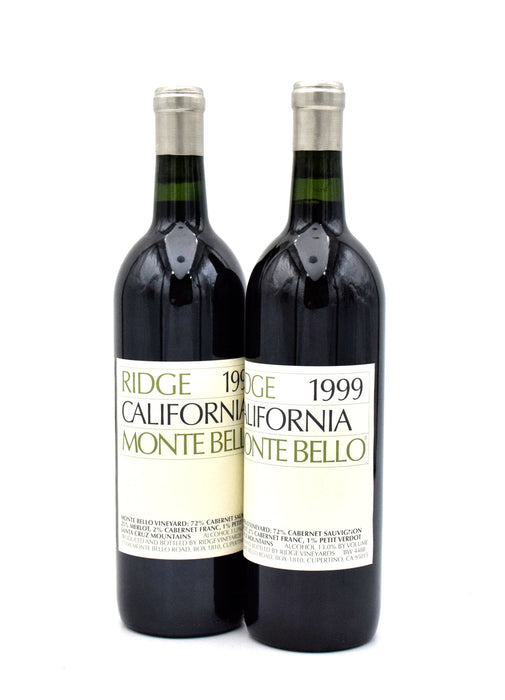 1999 Ridge Vineyards Monte Bello