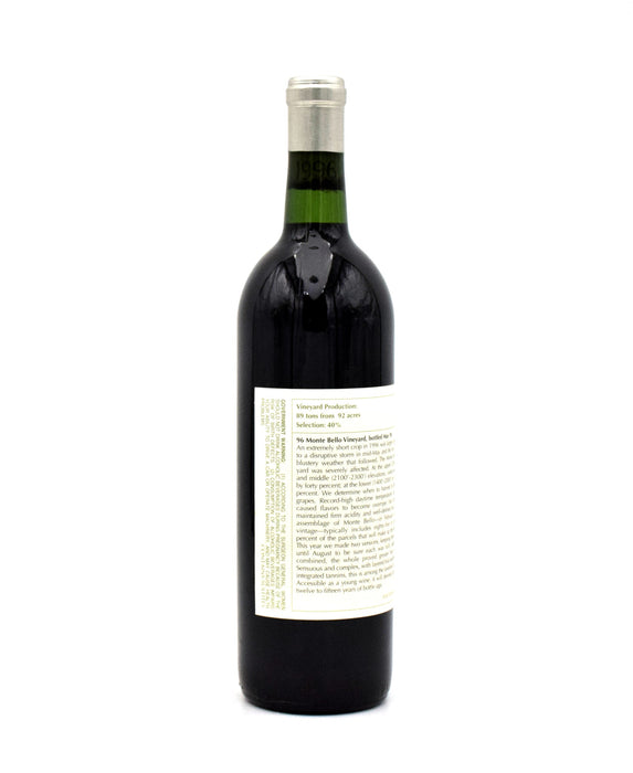 1996 Ridge Vineyards Monte Bello