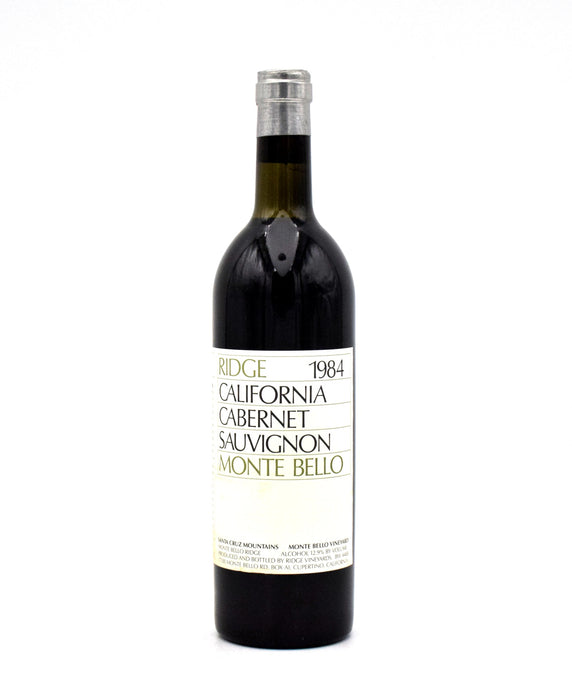 1984 Ridge Vineyards Monte Bello