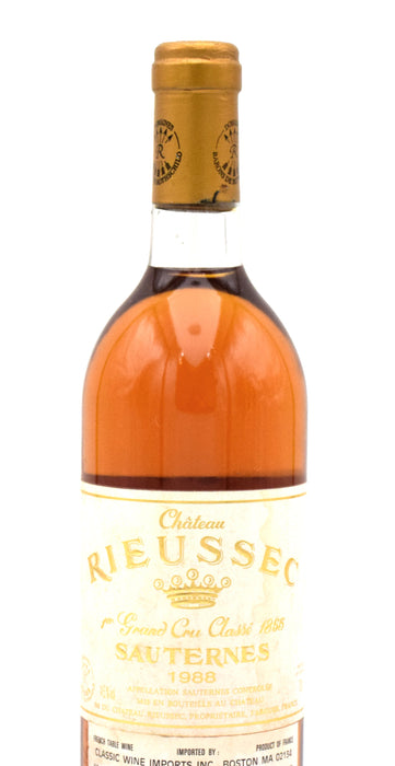 1988 Chateau Rieussec