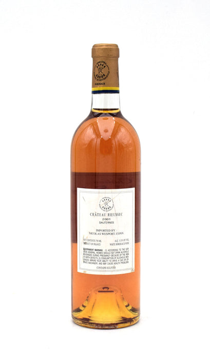 2001 Chateau Rieussec