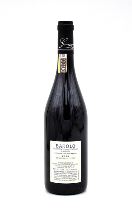 2008 Giuseppe Rinaldi Cannubi Barolo San Lorenzo - Ravera