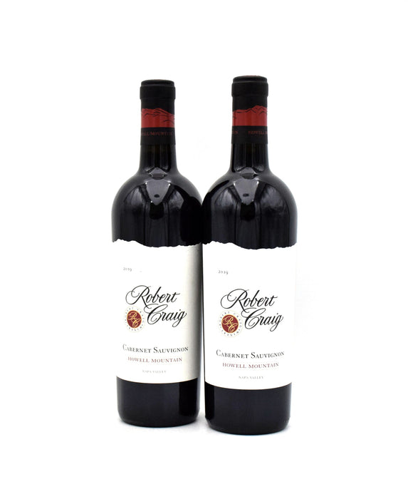 2019 Robert Craig Winery Howell Mountain Cabernet Sauvignon