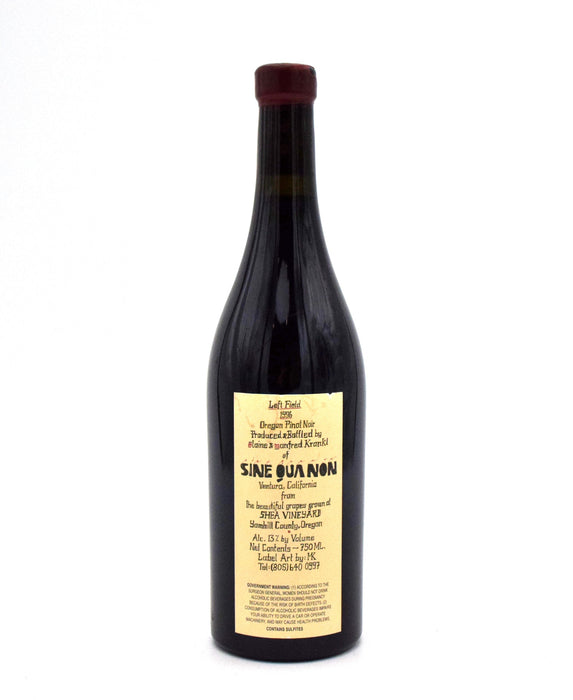 1996 Sine Qua Non 'Left Field' Pinot Noir