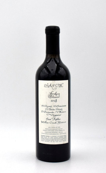 2018 Saxum Vineyards Broken Stones