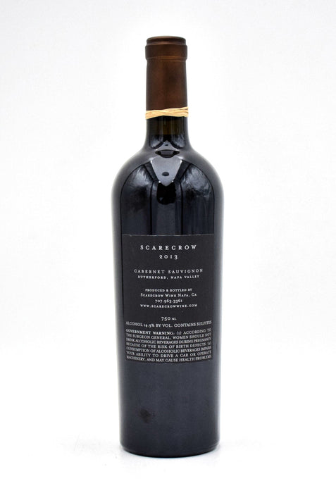2013 Scarecrow Cabernet Sauvignon (Torn Label)