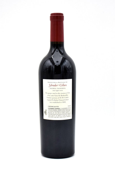 2017 Schrader Cellars CCS Beckstoffer To Kalon Vineyard Cabernet Sauvignon